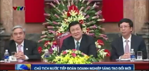 Chủ Tịch Nước Tiếp Đoàn Doanh Nghiệp Sáng Tạo Đổi Mới